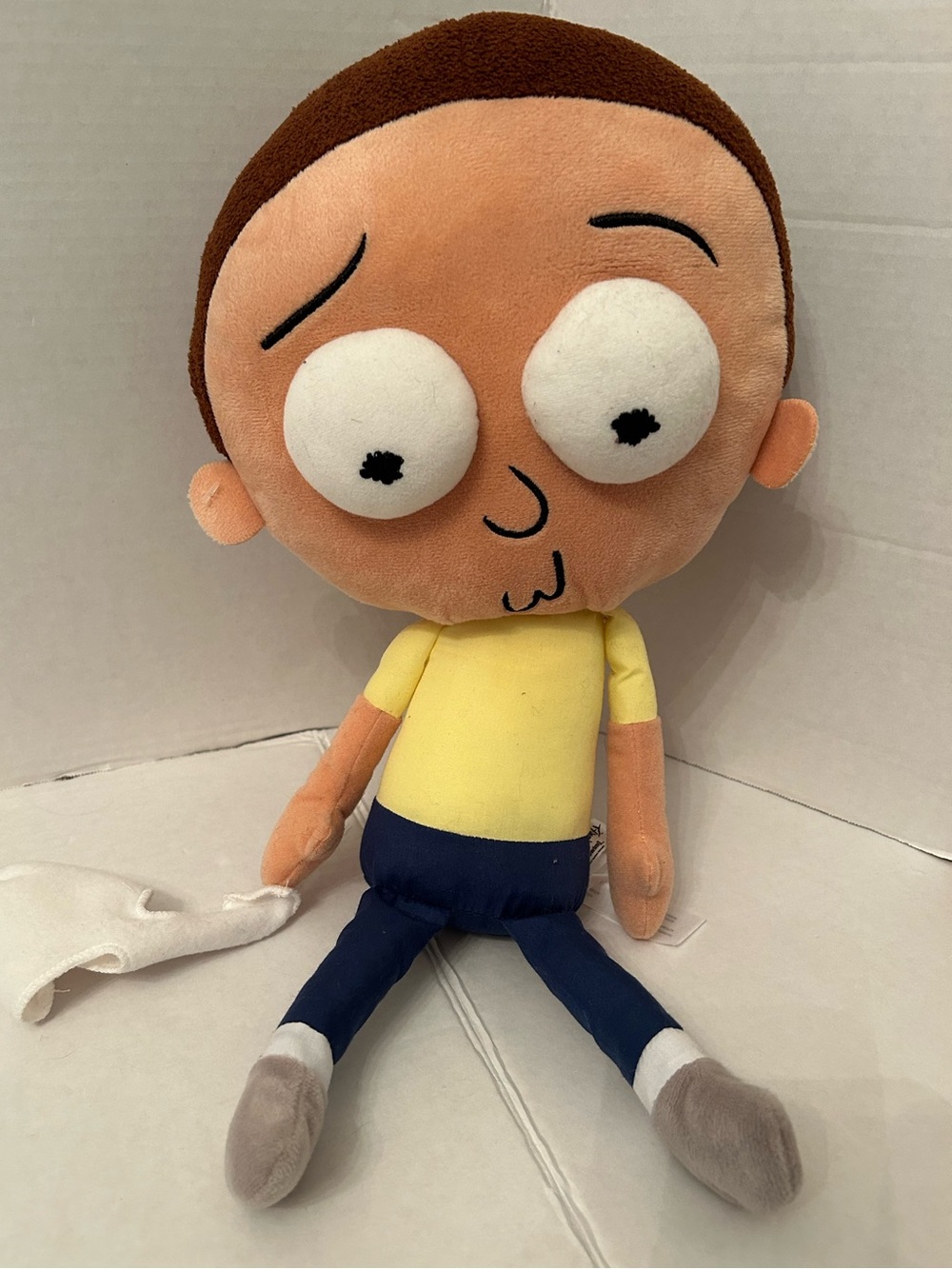 Rick & Morty - Morty Plush Toy - Yellow Shirt Kids Plush